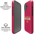 NFL San Francisco 49ers Red Performance Series iPhone 16 Plus Magsafe Impact Case